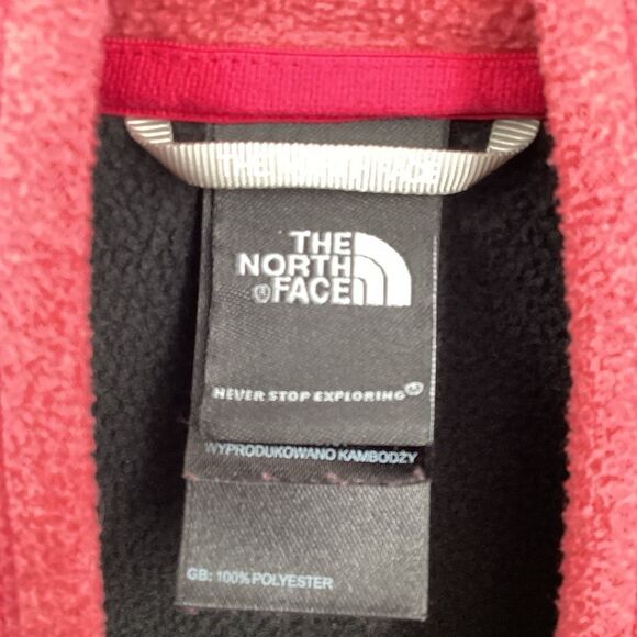 EUC Ladies The North Face 1/4 Zip Fleece Jacket- Small - Picture 4 of 9